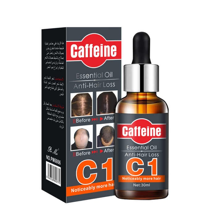 Huile à la Cafféine C1 contre la chute de cheveux
