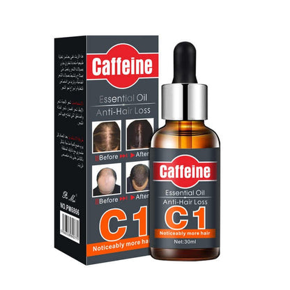 Huile à la Cafféine C1 contre la chute de cheveux