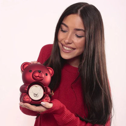 💖 L’Ourson à Rose Éternelle – Le Cadeau Qui Fait Battre le Cœur 💖 (T-C)