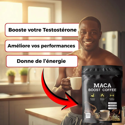Retrouve une énergie qui te maintient en forme toute la journée, te rends productif et améliore tes performances avec ce complément naturel en café