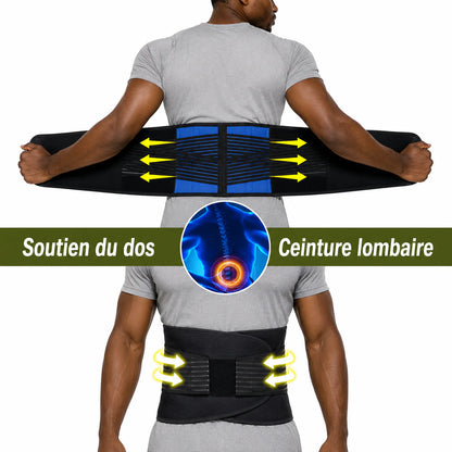 Ceinture médicale de soutien lombaire - Soulage la douleur - Protège la colonne lombaire