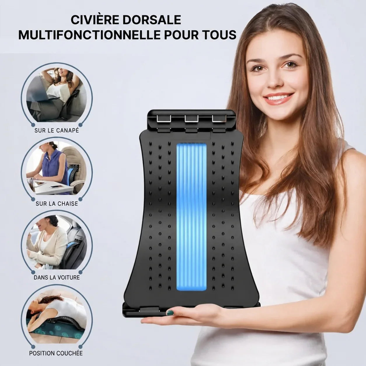 Civière Dorsale Orthopédique 360°