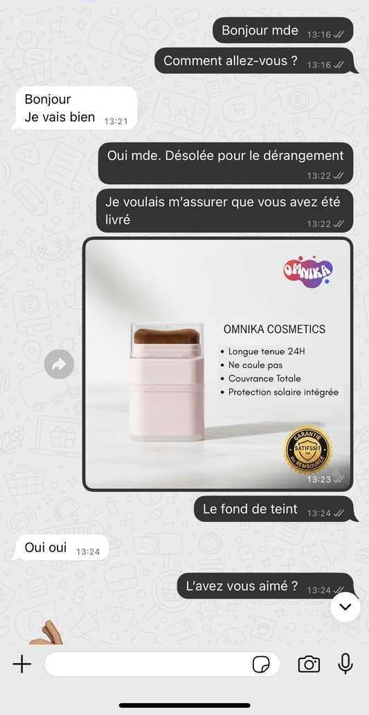 Fond de teint stick haute couvrance – longue tenue 24h, fini naturel & protection solaire intégrée
