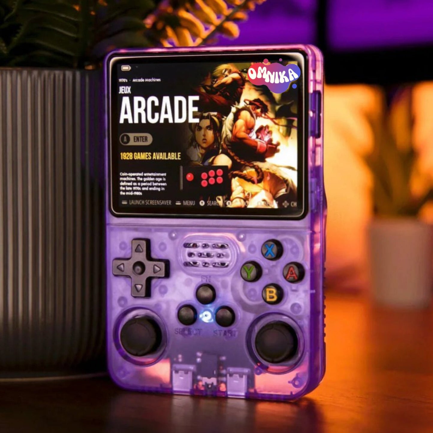 Console de jeu portable rétro R36S (T)