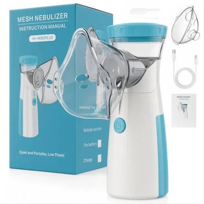 Nébuliseur portable™: finis la sinusite, l'asthme, la bronchite, la toux sévère, les infections et autres allergies respiratoire. (N-F,Livraison gratuite)